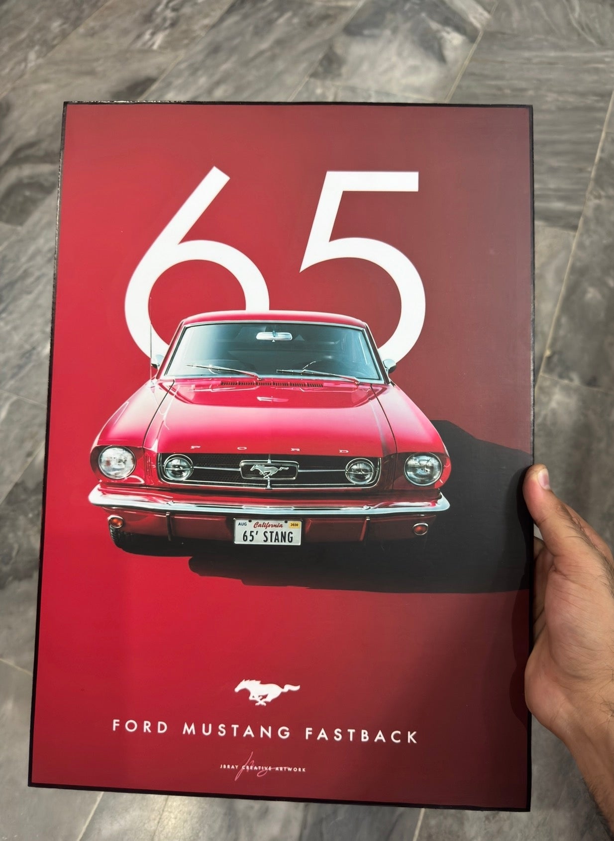 Shelby Mustang Trio Wall Art – 3‑Piece Premium Set borderless