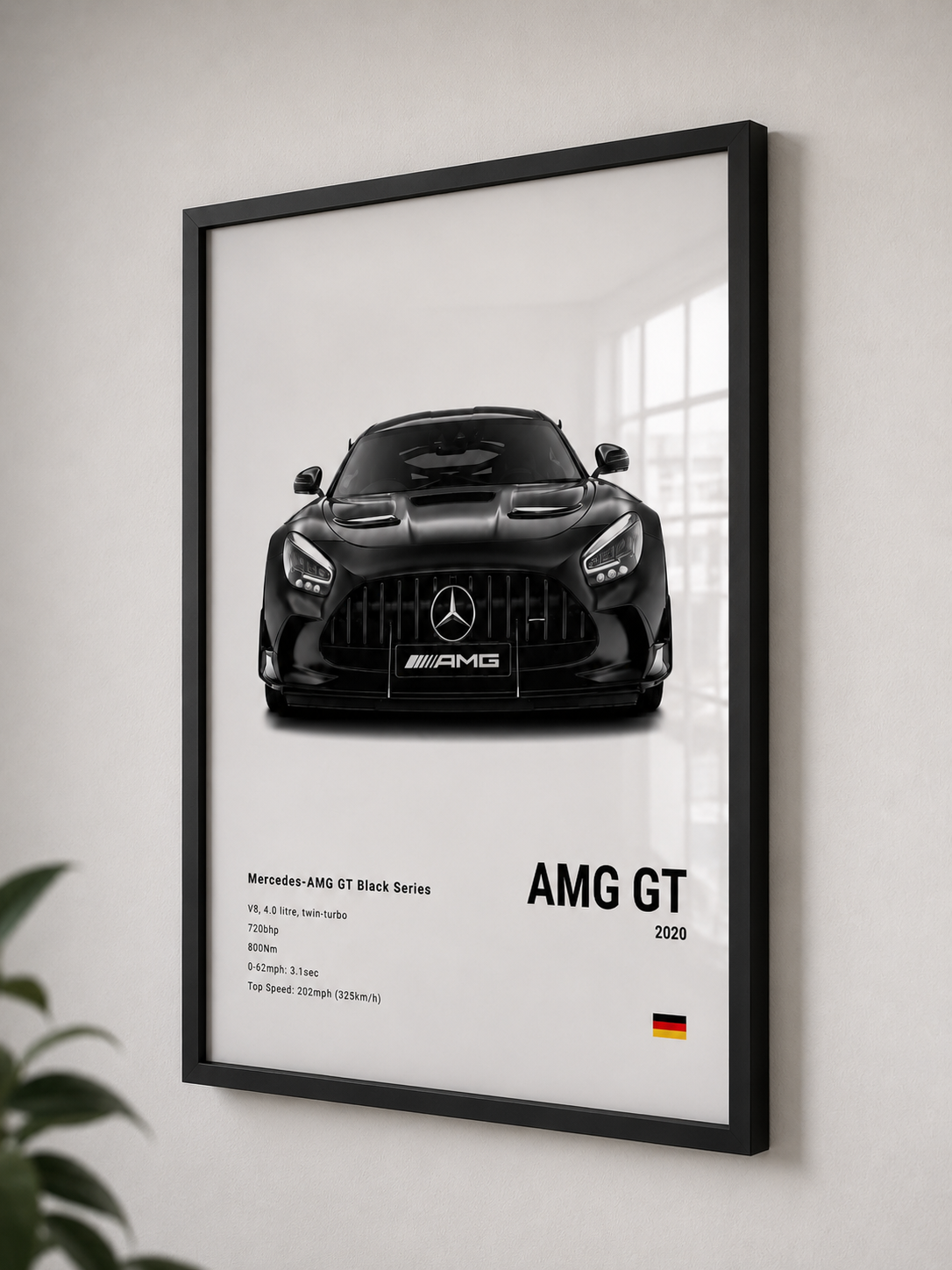 AMG GT Premium Framed Wall Art