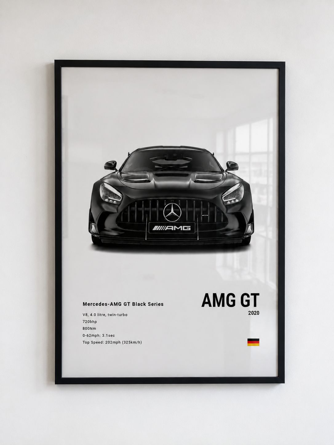 AMG GT Premium Framed Wall Art